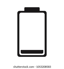 Set Of Minimalism Battery Icon Vector Ready To Use