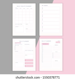 7,721 Minimalist weekly planner Images, Stock Photos & Vectors ...