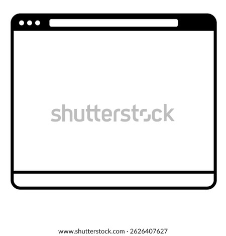 Set of Minimalist UI Pop-up Windows and Dialog Boxes – Vector Outline Icons