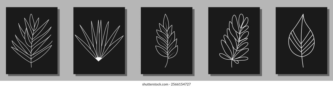 Set of minimalist wall art