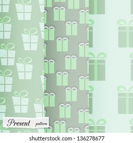 set of mint seamless pattern can be used for wallpaper, website background, textile printing