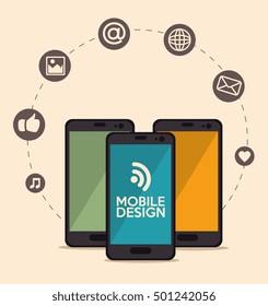 set mobile design media design