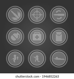 Game Buttons Vector Art, Icons, and Graphics for Free Download