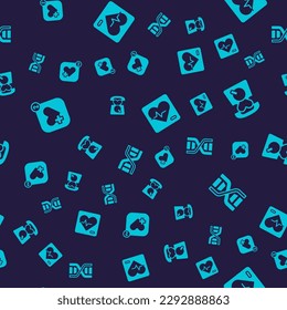 Set Mobile with heart rate, Emergency call 911, Heart and DNA symbol on seamless pattern. Vector