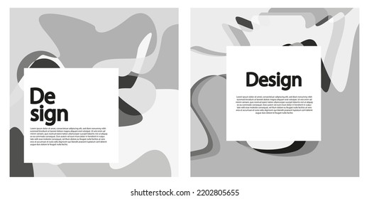 Set of modern abstract background, cover, template. Suitable for businesses template, background, cover, and etc. Memorable, modern, simple, clean, profesional. Vector EPS 10