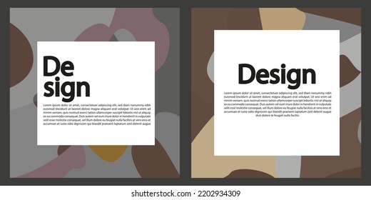 Set of modern abstract background, cover, template. Suitable for businesses template, background, cover, and etc. Memorable, modern, simple, clean, profesional. Vector EPS 10
