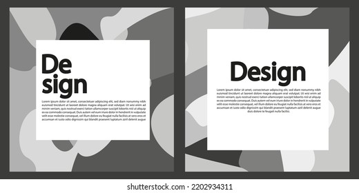 Set of modern abstract background, cover, template. Suitable for businesses template, background, cover, and etc. Memorable, modern, simple, clean, profesional. Vector EPS 10