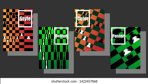 A set of modern abstract Cover Design . Cover Design template for the decoration presentation, brochure, catalog, poster, book, magazine etc. Vector Illustration.