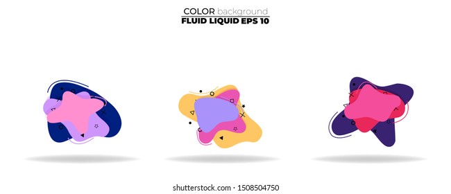 Set of modern abstract Fluid organic banners. Abstract background. for the design of a logo, flyer, presentation, gift card,  Poster on wall,  landing page, coverbook,  baner, social media posted