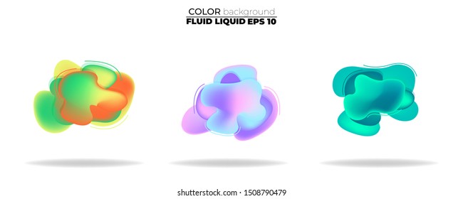 Set of modern abstract Fluid organic banners. Abstract background. for the design of a logo, flyer, presentation, gift card,  Poster on wall,  landing page, coverbook,  baner, social media posted