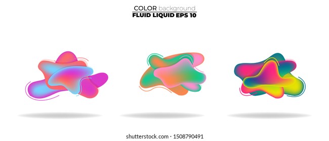 Set of modern abstract Fluid organic banners. Abstract background. for the design of a logo, flyer, presentation, gift card,  Poster on wall,  landing page, coverbook,  baner, social media posted