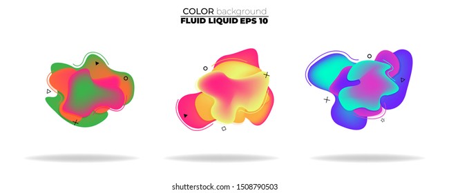 Set of modern abstract Fluid organic banners. Abstract background. for the design of a logo, flyer, presentation, gift card,  Poster on wall,  landing page, coverbook,  baner, social media posted
