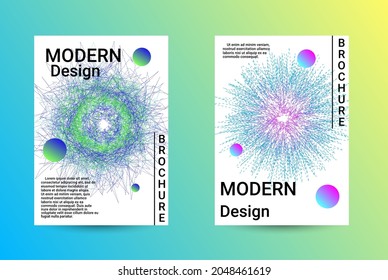 Set modern abstract musical, great design for any purposes. Business abstract presentation concept. Web banner layout template. Technology vector illustration. Music abstract background.

