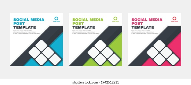 Set of modern abstract Unique Editable Social Media banner Template.Promotional web banner for social media post.Elegant sale ads and discount promo