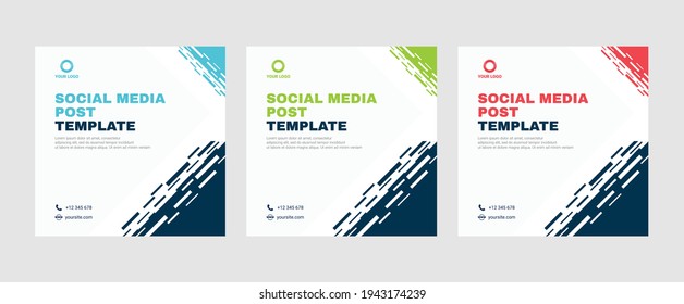 Set of modern abstract Unique Editable Social Media banner Template.Promotional web banner for social media post.Elegant sale ads and discount promo