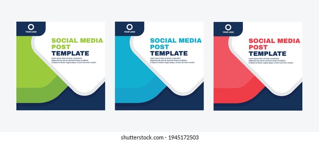 Set of modern abstract Unique Editable Social Media banner Template.Promotional web banner for social media post.Elegant sale ads and discount promo