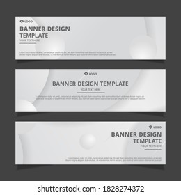Conjunto de diseño de banners vectoriales abstractos modernos. Plantilla lista para ser utilizada en diseño web o de impresión.