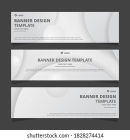 Conjunto de diseño de banners vectoriales abstractos modernos. Plantilla lista para ser utilizada en diseño web o de impresión.