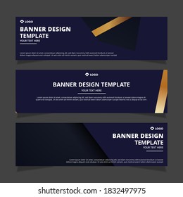Conjunto de diseño de banners vectoriales abstractos modernos. Plantilla lista para ser utilizada en diseño web o de impresión.