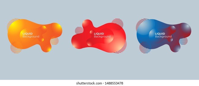 set of modern abstract vector banners,line dynamic,gradient shape desing vektor