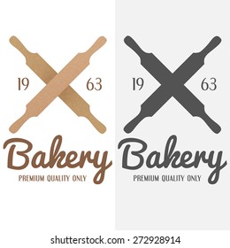 Set of modern bakery logos, labels, badges and design elements