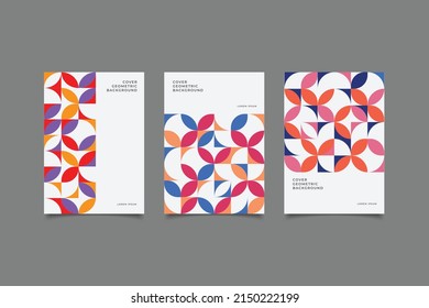 set of modern business cover geometric collection.vector illustration eps 10 