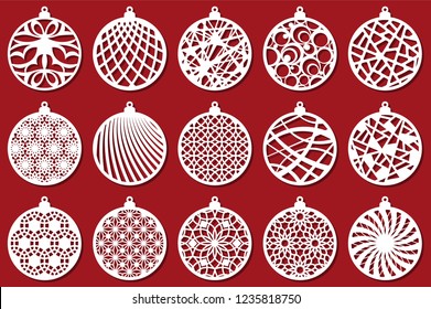 クリスマス オーナメント 切り絵 のイラスト素材 画像 ベクター画像 Shutterstock