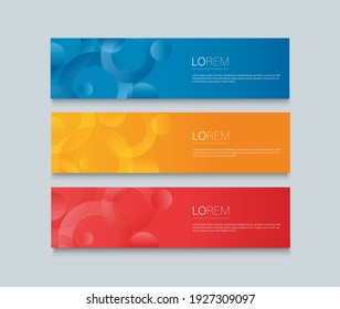 Modern banner background Royalty Free Vector Image