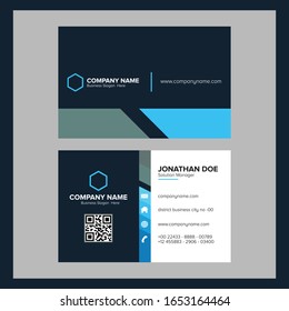 Set of modern creative  business card templates 