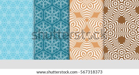 Modern Floral Pattern Pattern Art Pattern Wallpaper Prints
