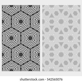set of modern floral pattern. Seamless vector illustration. for interior design, printing, wallpaper, invitation.