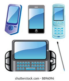 Set of Modern Gadgets