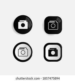 Set mit modernem Design für die Bildersammlung von Icons einzeln