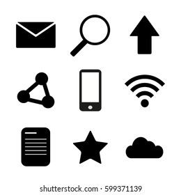 Set modern icons