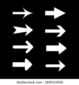 Moderne Pfeilsymbole festlegen