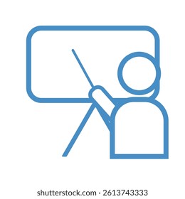 A set of modern infographic icons for business, finance, and education topics. Designed in a flat style with blue gradient tones, suitable for dashboards, slides, and data presentations.