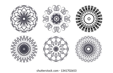 Set of Modern Mandala Geometry