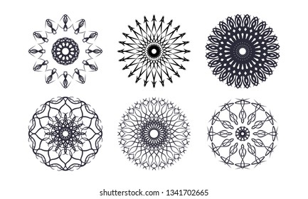 Set of Modern Mandala Geometry