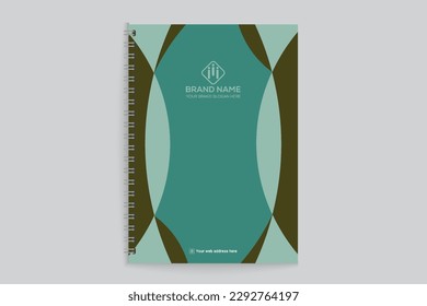 Set mit moderner Design-Vorlage für Notebooks