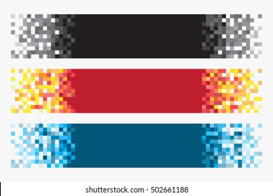 Pixel Banner High Res Stock Images Shutterstock