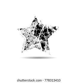 Set of Modern Shape Stamps Collection,Grunge Stars. Banners, Insignias , Logos, Icons, Labels and Badges Set. vector design element