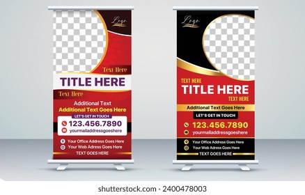 Diseños modernos de banners Standup - Diseños de banners para la reproducción