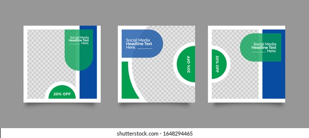 Set of Modern trendy covers idea. Editable simple info banner shop. Slides for app, web design digital style for social media pack. Square handpicked beauty posts, brochure layout design. pr promo