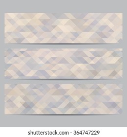 Set of modern vector banners for your design. EPS 10.