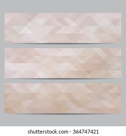 Set of modern vector banners for your design. EPS 10.