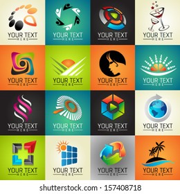 Set of Modern Vector Icons. Graphic Design Editable For Your Design. 