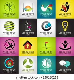 Set of Modern Vector Icons. Graphic Design Editable For Your Design. 