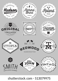 Set Modern Vintage Coffee Shop Logos Stock Vector (Royalty Free ...