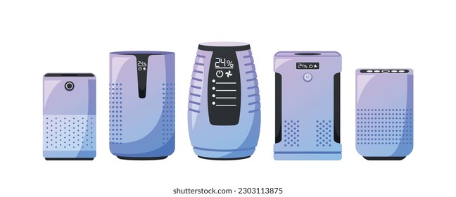 Set of Moisturizers And Drainers Of Air Are Utilized to Balance Indoor Humidity Levels, They Regulate Dryness