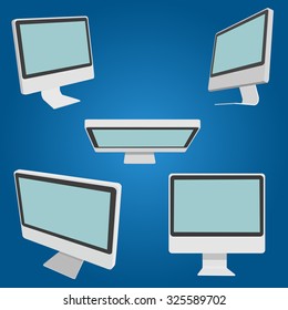 Monitor 3 4 Images, Stock Photos & Vectors | Shutterstock